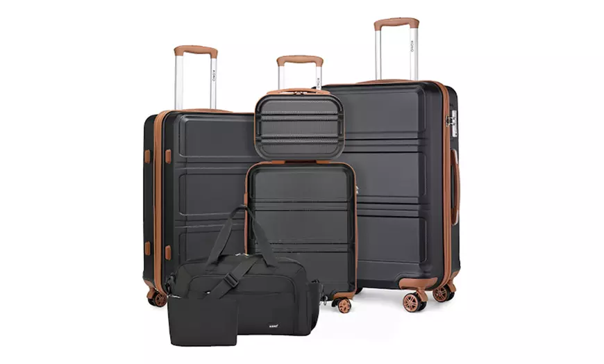 Image 2: KONO ABS Coffret de valises rigides (6 pièces)
