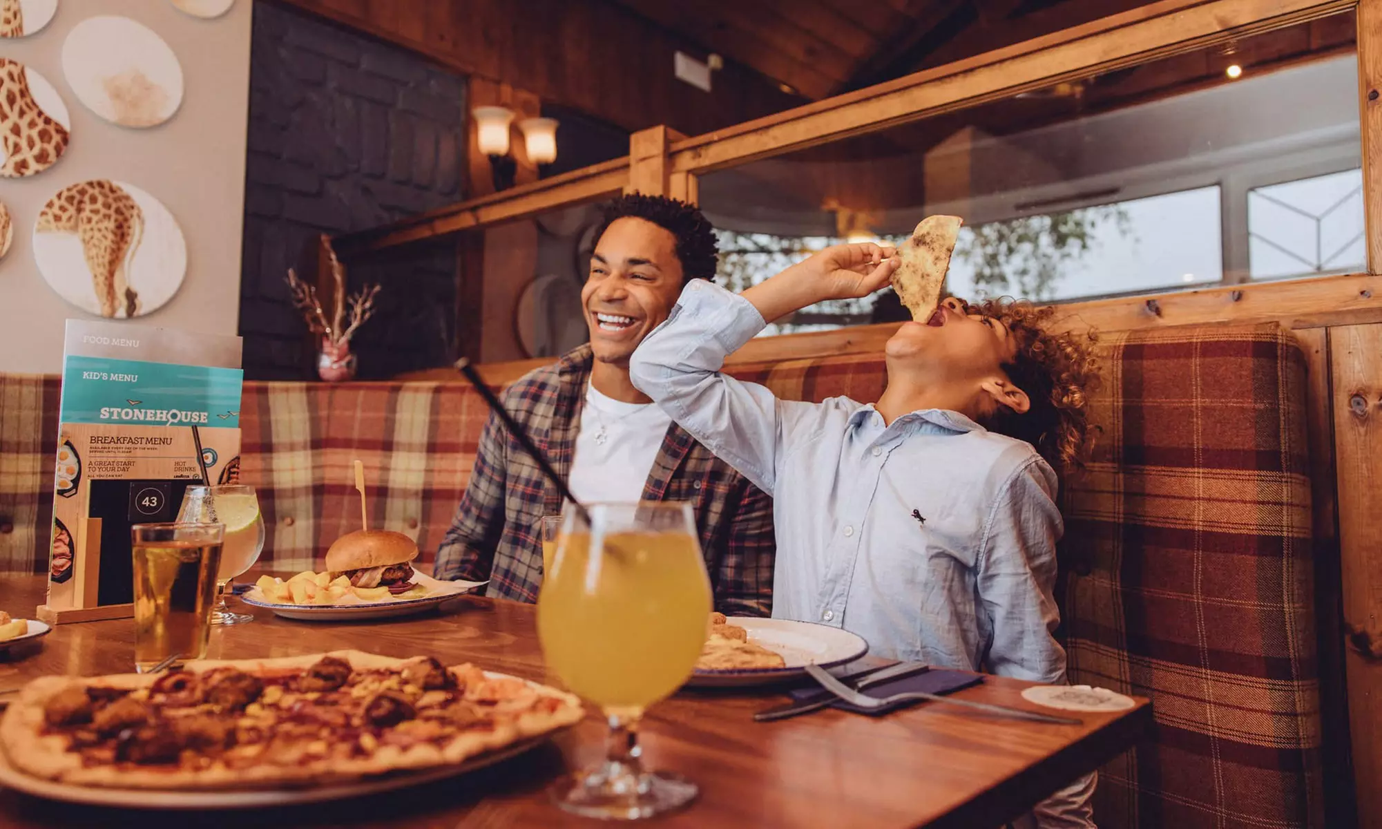 Stonehouse Pizza & Carvery | 2 Course for 2 & Up to 2 Children