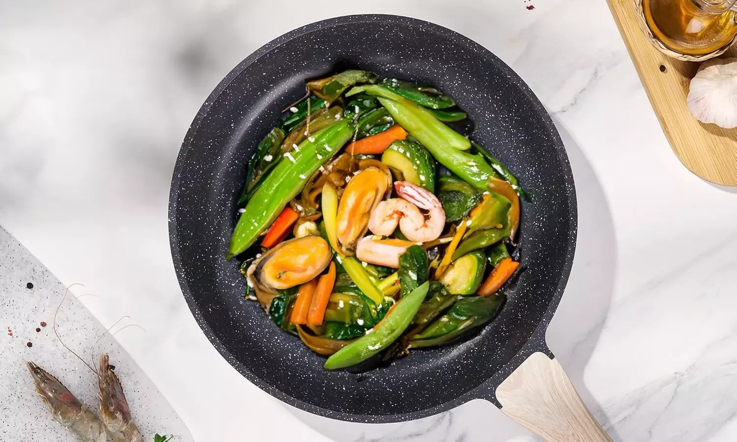 15-teiliges Kochgeschirrset mit Antihaftbeschichtung