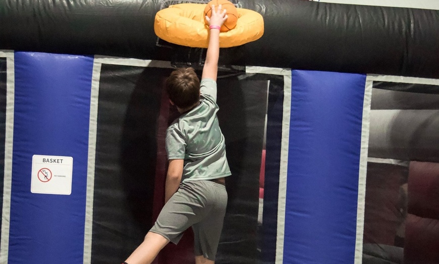 Image 7: Enjoy w/ 60, or 120-Min Jump Pass for 1, 2, or 4 Person Valid Any Day