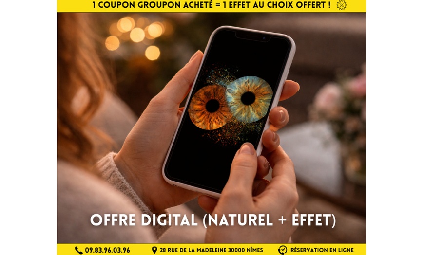 Image 16: Vos yeux, une œuvre d'art : capturez l'essence de votre iris