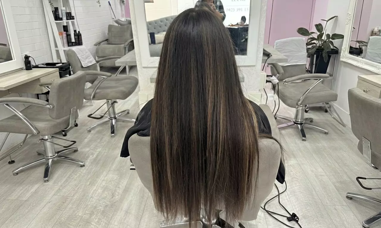 Get a Shampoo, Blowdry, Cut Foils or Nanoplasty Treatment