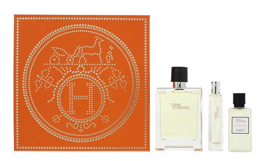 Image 2: Hermès Terre D'Hermès Three-Piece Gift Set for Men