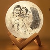 Image 1: Personalized Moon Lamps