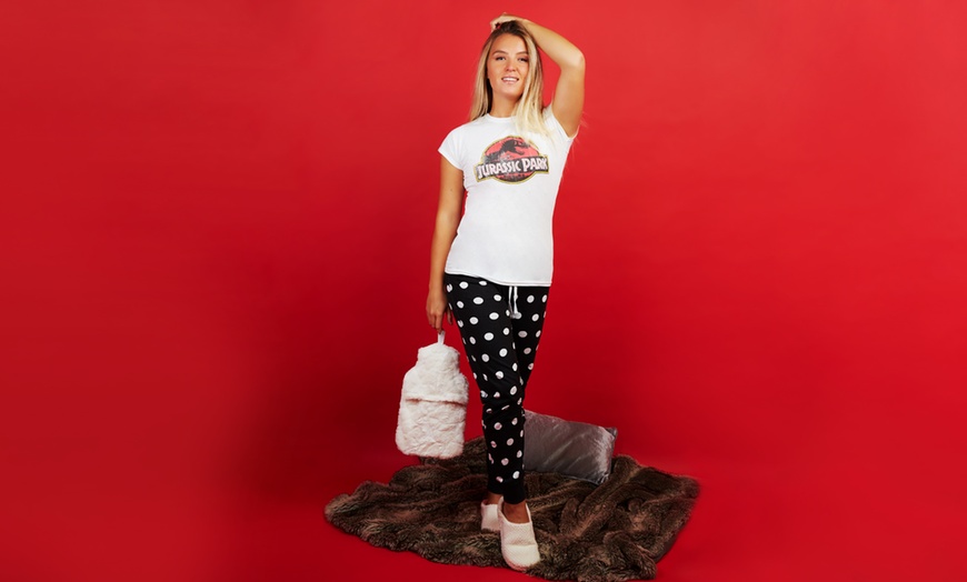 Image 13: Women's Logo Pyjama Set