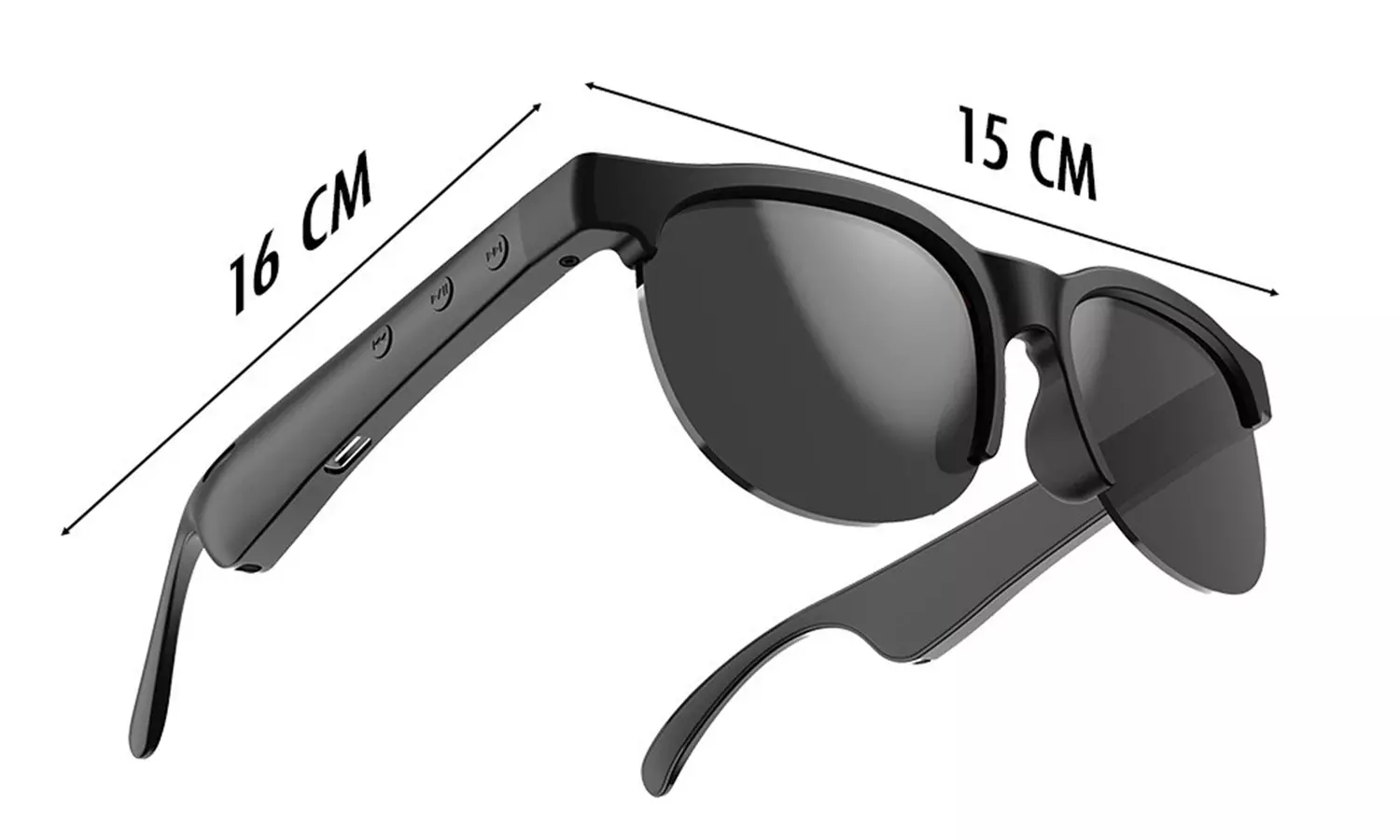 Lunettes audio sans fil "Smartaudio" Bluetooth 5.4