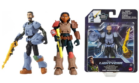Disney Unisex Kids And Pixar Lightyear Authentic Action Figure: Mo Morrison