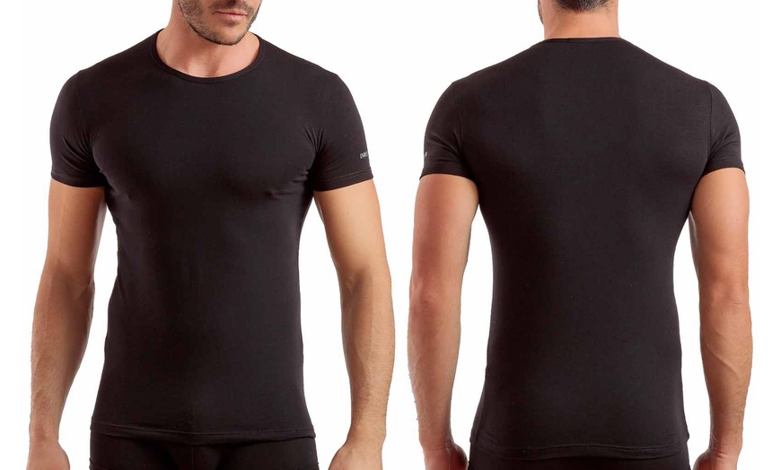 Image 8: Pack di 6 t-shirt o canotte da uomo Enrico Coveri