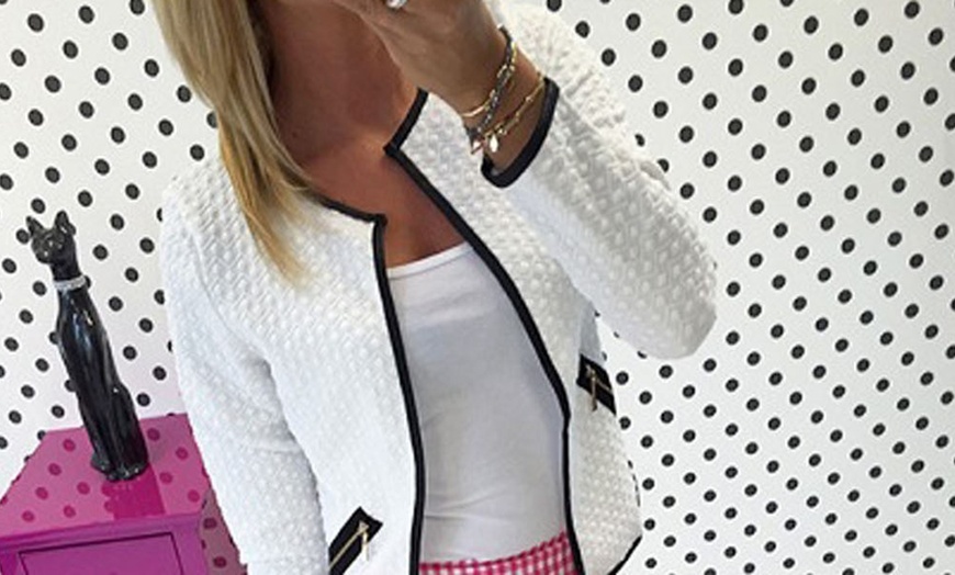 Image 6: Veste femme en coton