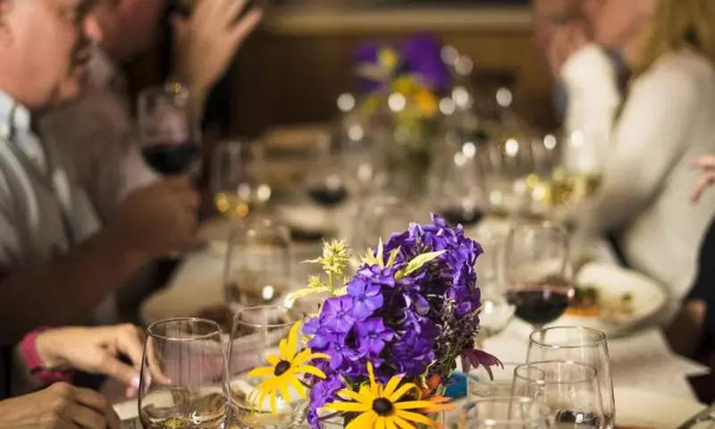 Walk to Fishtown, beaches, and scenic harbor views in Leland