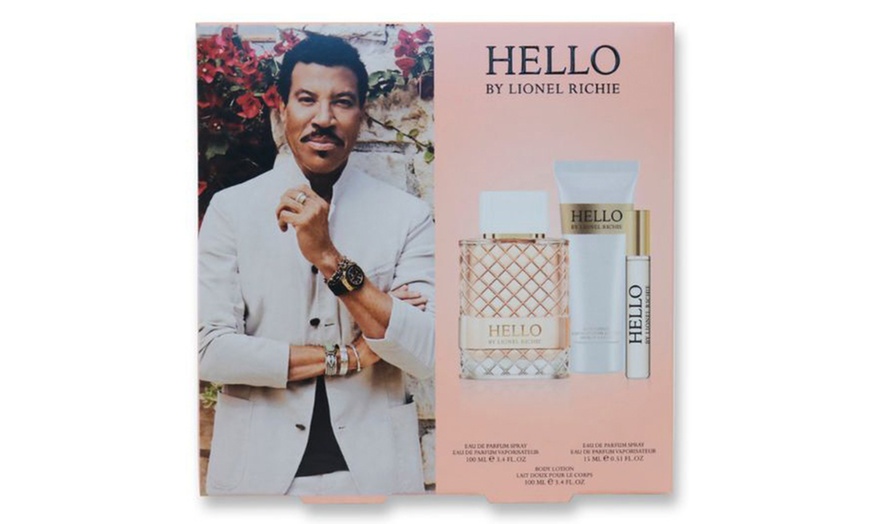 Image 3: Cofanetto Hello by Lionel Richie con fragranza e gel doccia 