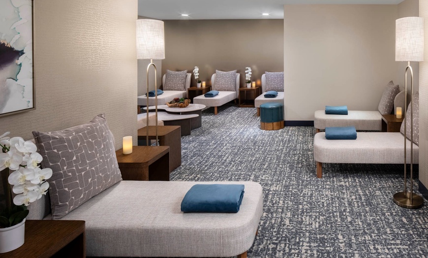 Image 3: 50-minute Couple’s Massage or 50-minute Destination Facial, and More