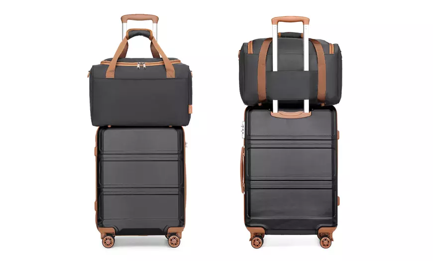 Image 4: Valise cabine et sac de voyage