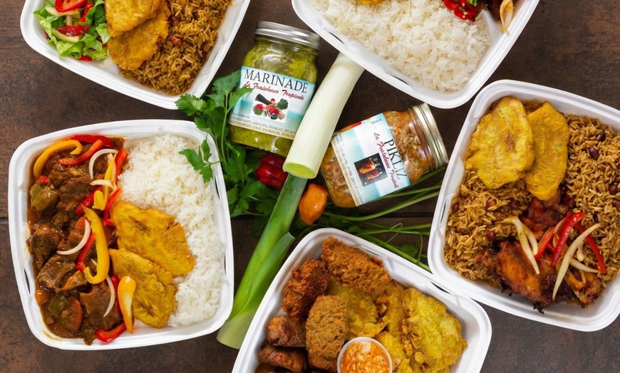 Image 8: Jamaican Lunch or Dinner Combo with Exclusive Seafood Options