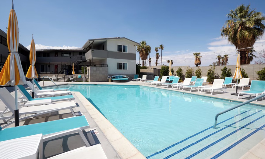 Image 20: Hotel in Coachella Valley with Mountain Views & Outdoor Pool Retreat