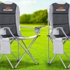 Image 2: Vivo Pack of Two Camping Chairs