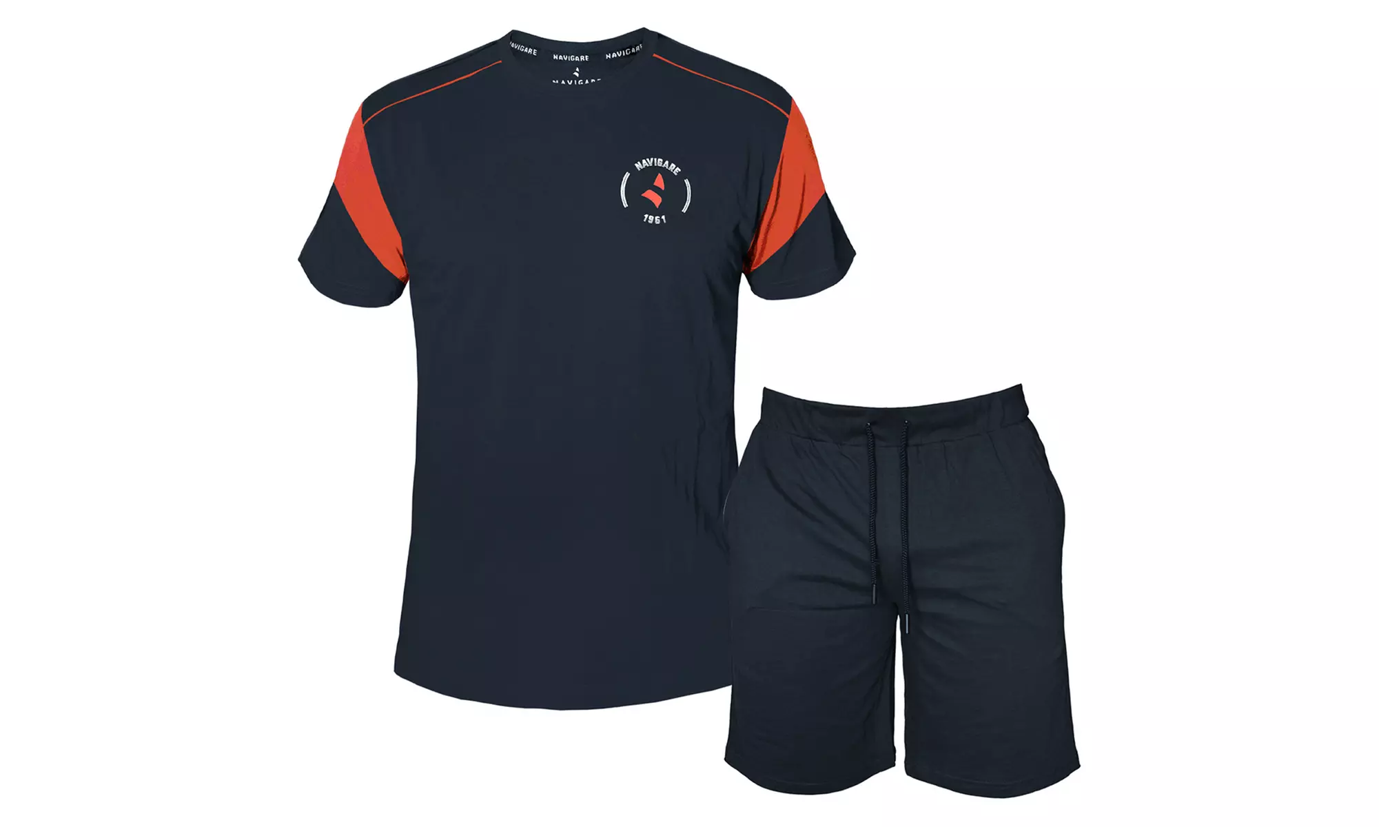 Completo homewear da uomo a maniche corte Navigare