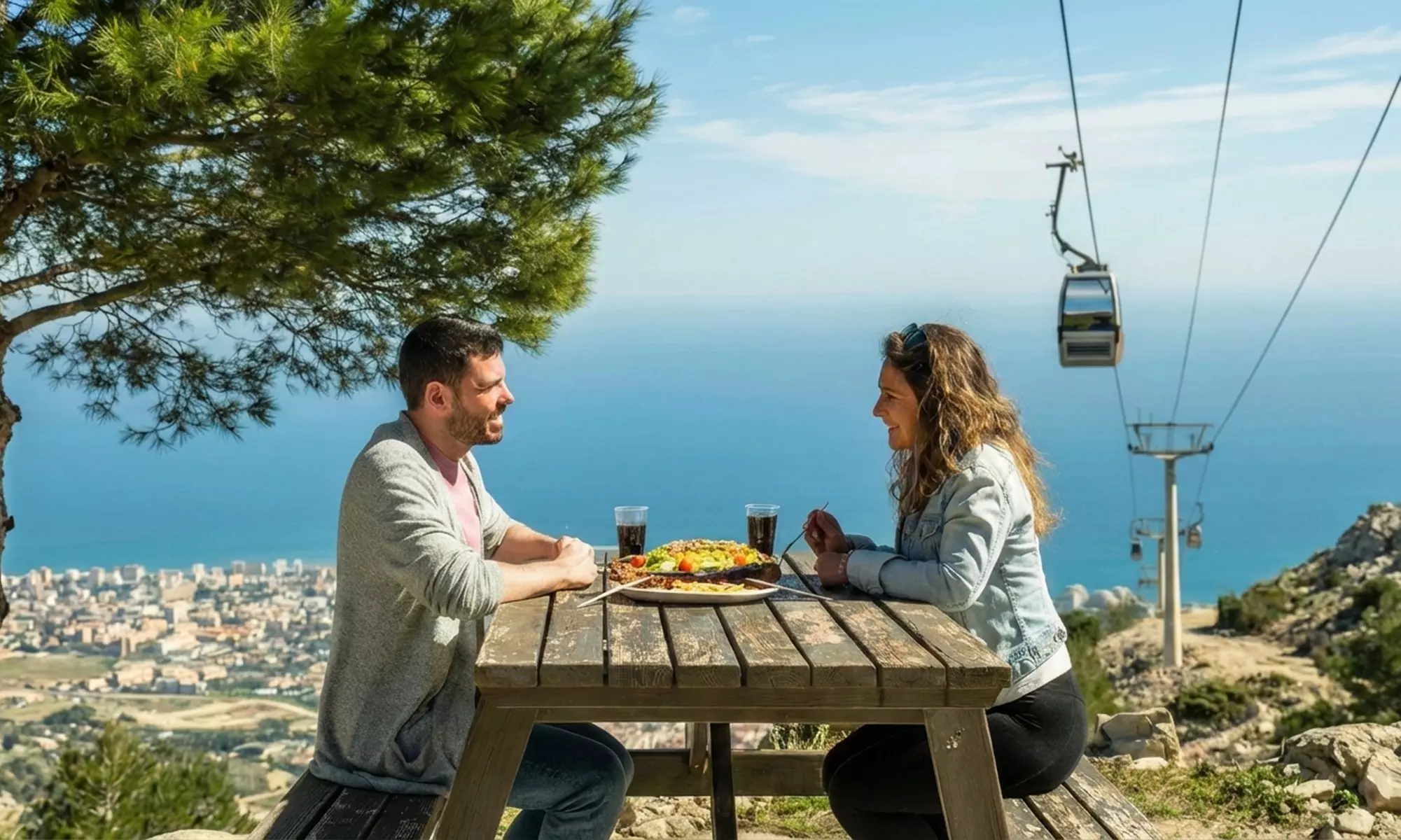 Entrada de niño o adulto a elegir al Teleférico de Benalmádena