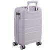 Image 3: Four Piece PP Suitcase Set with Silent Wheels & Password Lock