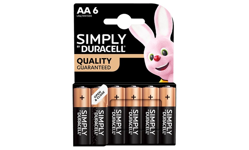 Image 3: Pack of  6 or 12 Duracell Batteries