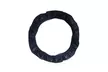 Black Leather Car Steering Wheel Cover Breathable Anti-slip Car Accessories - Second Medium
