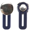 Image 10: 5 Pack No Sew Elastic Metal Jeans Retractable Button Pant Waistband Expander