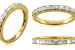 1/2 CTTW Baguette-Cut Diamond Wedding Band In 14K Gold By Brilliant Diamond - Second Medium