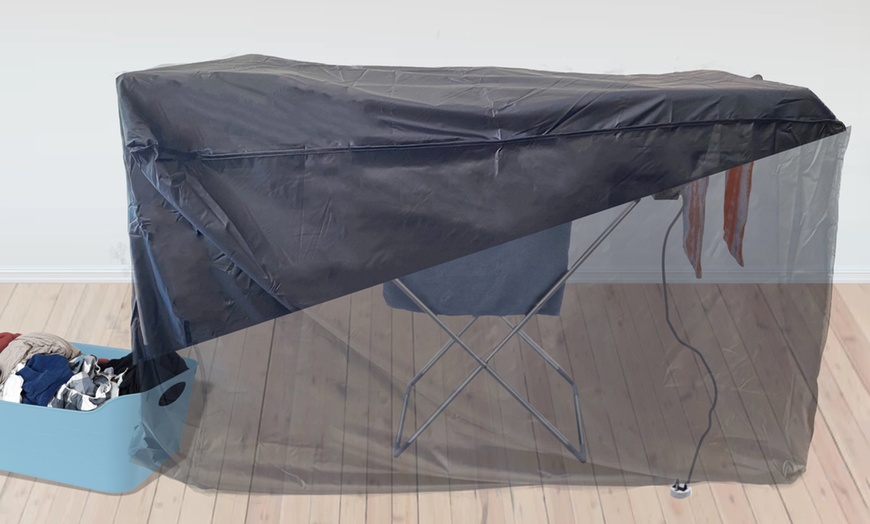 Image 6: Energy-Efficient Heated Clothes Airer 