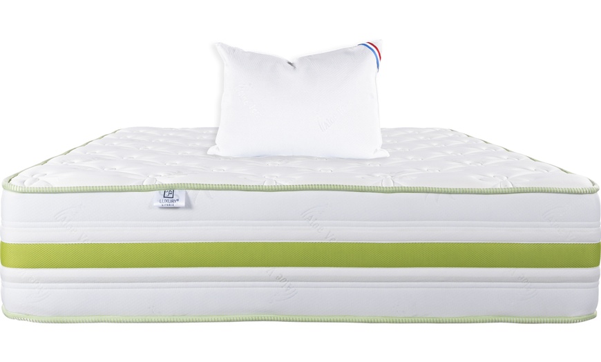 Image 3: Colchón de 30 cm reversible verano/invierno de Luxury Literie