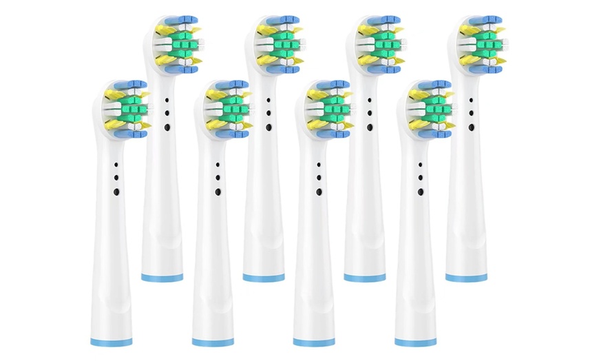 Image 2: Replacement Toothbrush Brush Heads 8-12-20 Pack (Oral B Compatible)