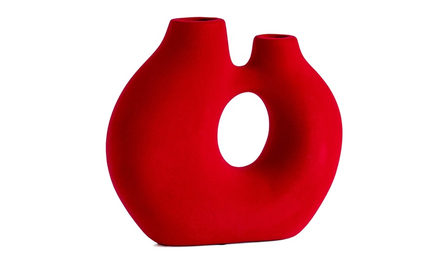 Image 46: Vaso decorativo in ceramica