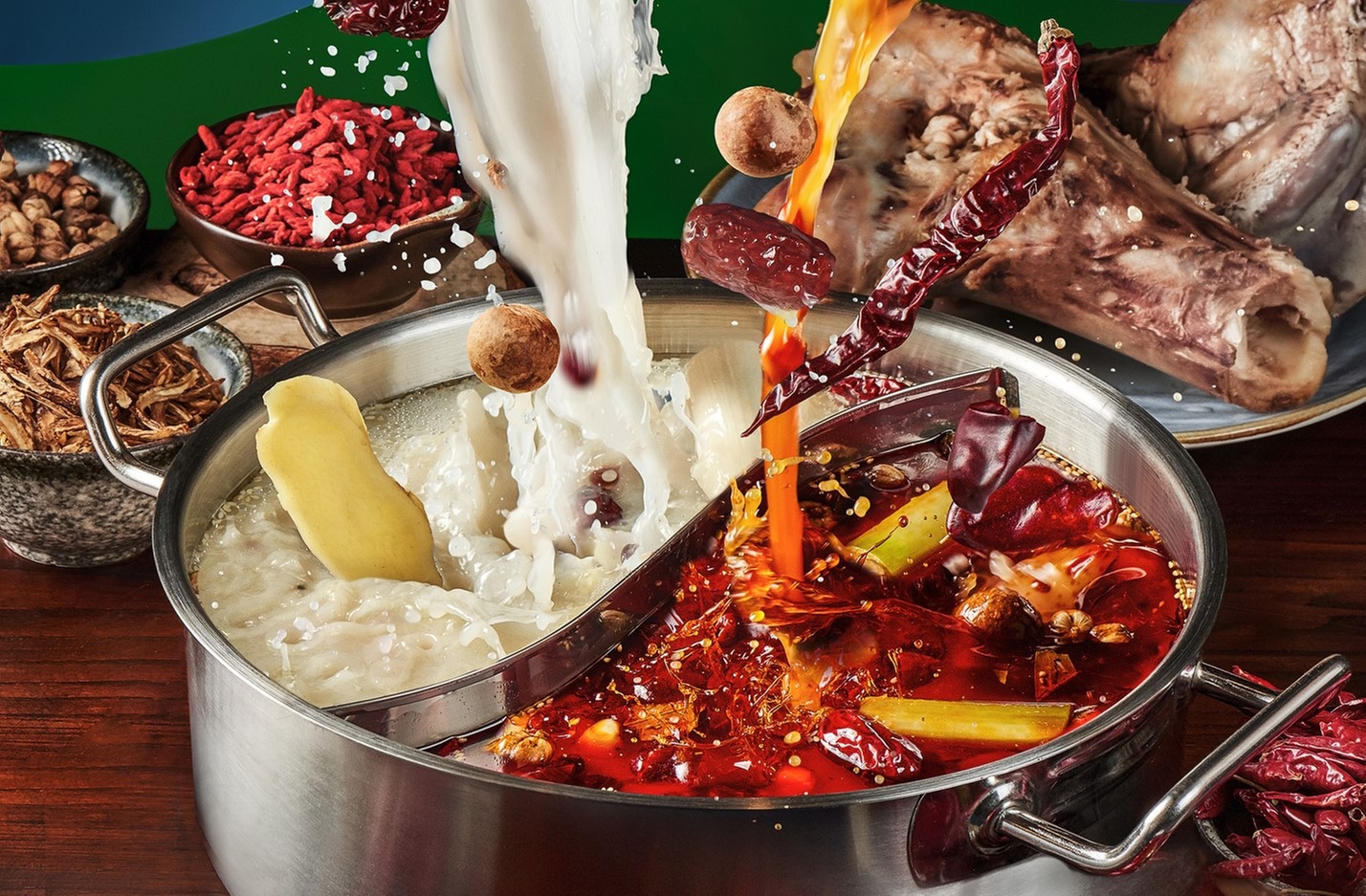 Authentic Hot Pot Dining: $40/$20 Credits for 4+ Adults, Dine Any Day!