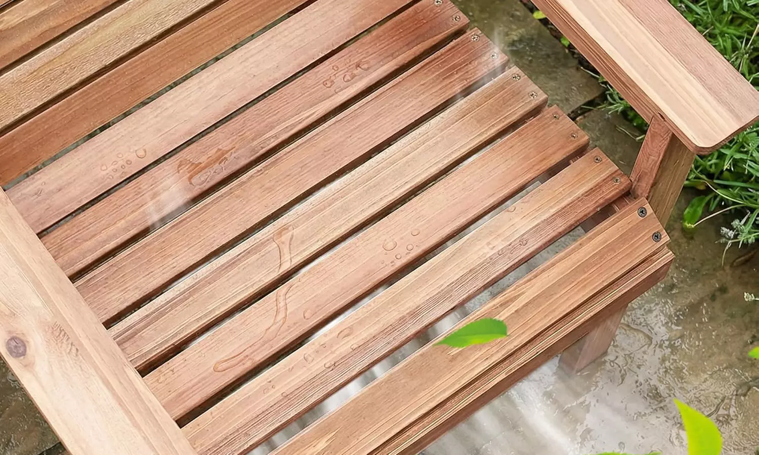 Outsunny Wooden Garden Chairs