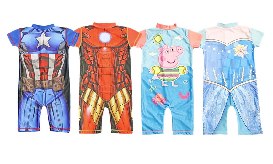 Image 1: Kid's Swimming Costumes
