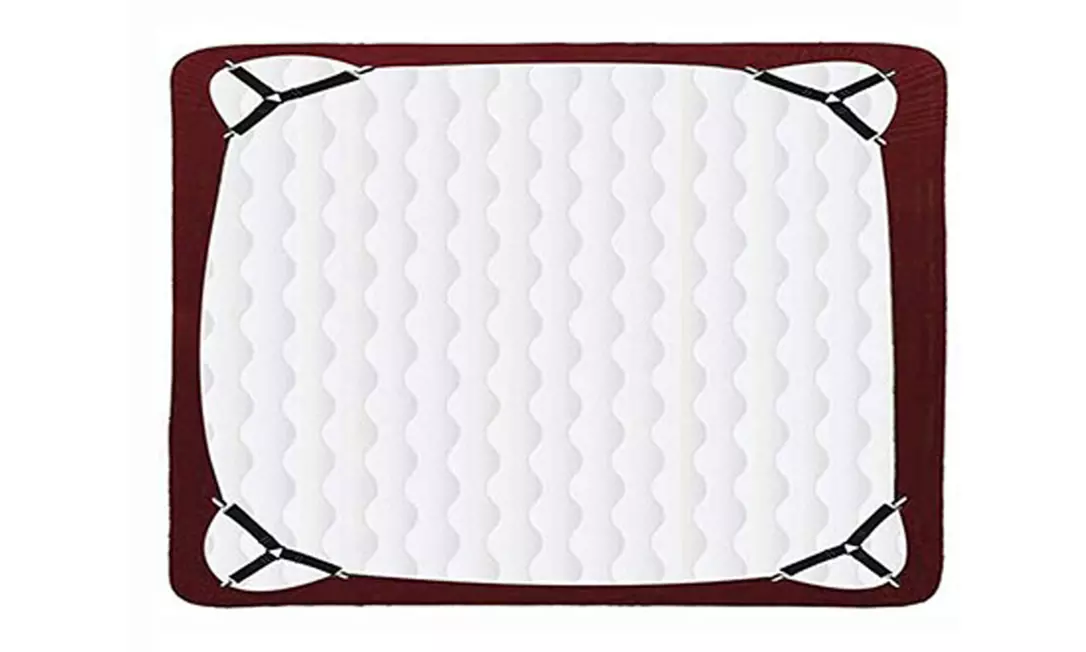 4Pcs/set Elastic Bed Sheet Grippers Belt Fastener Clips Mattress Cover Holder