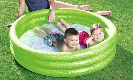 Bestway 51026 Pool 3 Ring Uni 152 x 30 cm ROT Schwimmbecken Kinderpool NEU & OVP - Bild 4