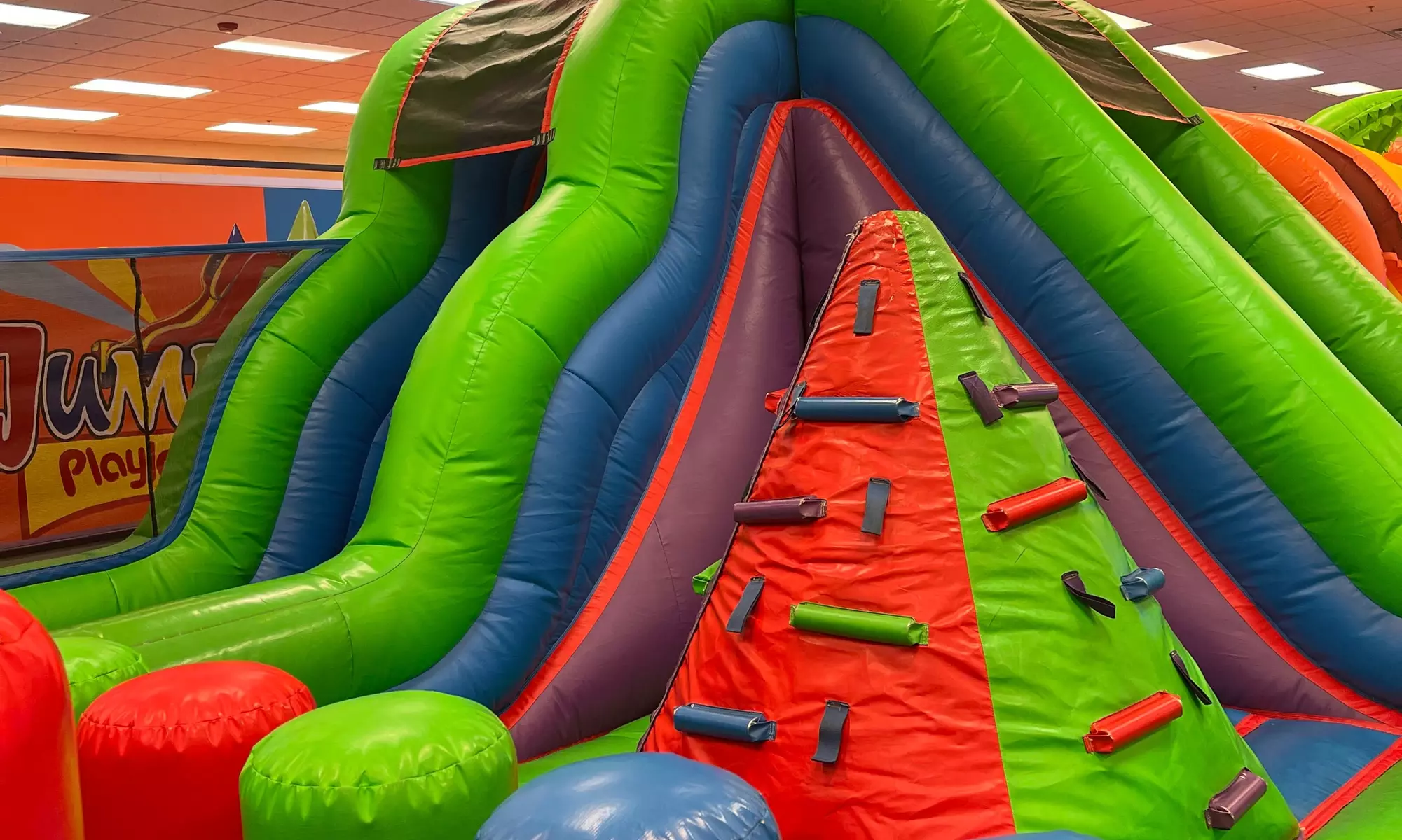 Enjoy 2 Hour Open Play Pass with Indoor Inflatable Fun or Immersive Virtual Reality Rides! - Second Medium