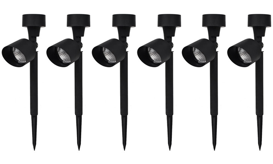 Image 4: Lot de 4 ou 6 lampes à recharge solaire