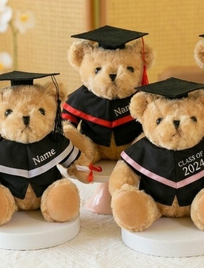 custom graduate plush toy
