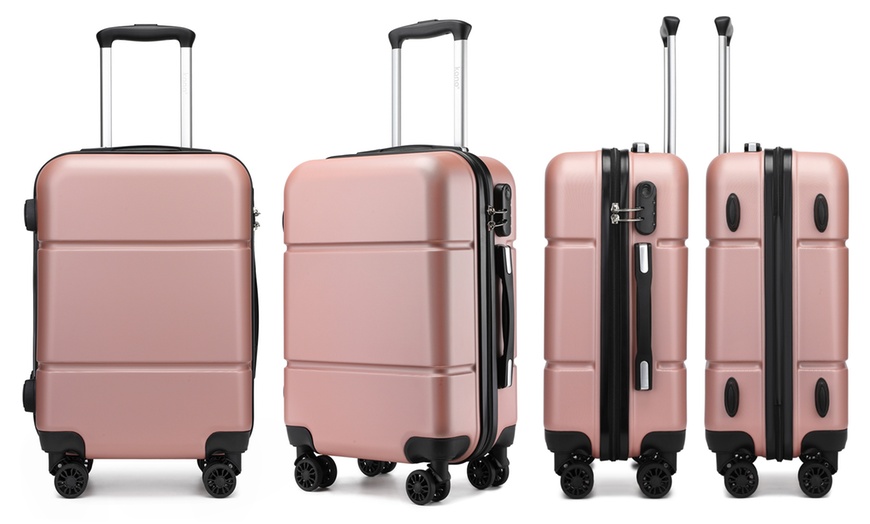 Image 17: 20 Inch Cabin Suitcase and a Travel Bag Set 