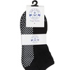 Image 9: 12 Pairs Womens Non Slip No-Skid Socks with Grips, 97% Cotton, Grippy Ankle Sock