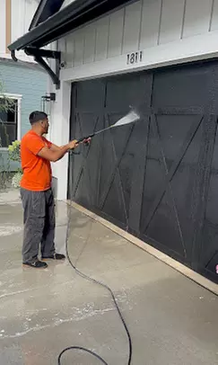 Low/High Exterior Window Cleaning, Deep Track cleaning