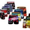 Image 1: Lot de 4 ou 5 boxers Freegun divers Cobranding pour homme
