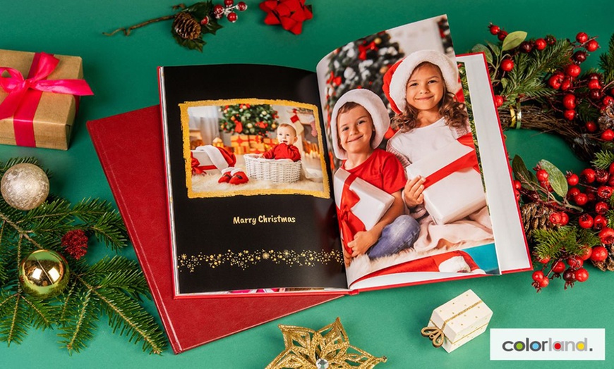 Image 1: Personalized Hardback Photobooks from Colorland