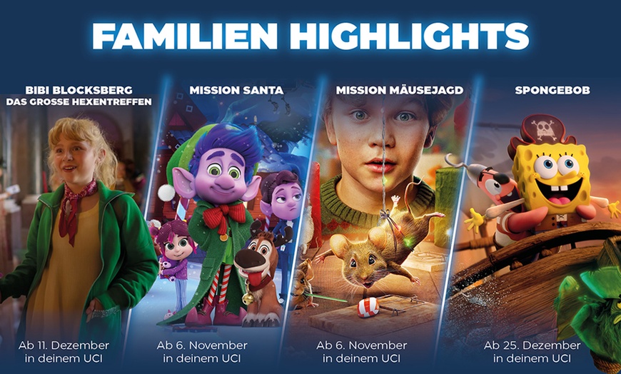 Image 8: 2, 5 oder 10 Mal das UCI-Kino alleine oder mit Freunden besuchen