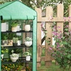 Image 1: Outsunny Mini Greenhouse