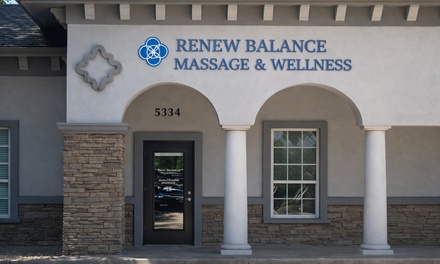 60 Minute Custom Massage - Renew Balance Massage and Wellness