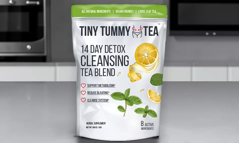Tiny Tummy Tea Detox Cleansing Tea Blend (14- or 28-Day)