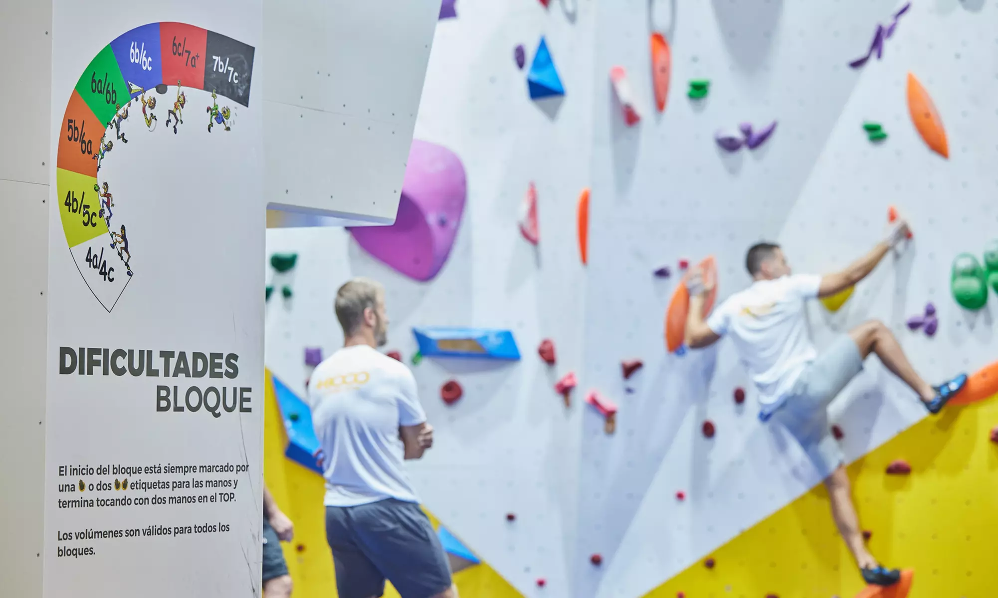 Acceso libre al rocódromo para 1 niño/a, 1 adulto o 2 adultos