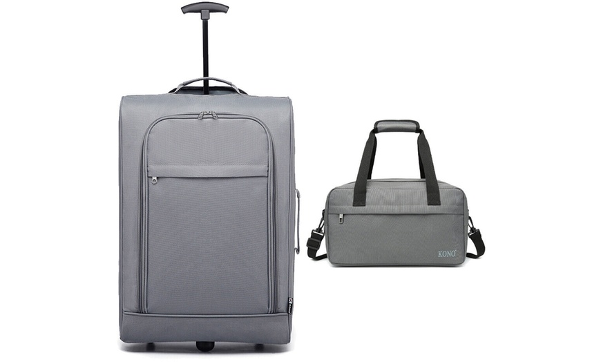 Image 18: Bagaglio a mano in formato cabina con borsa da viaggio 